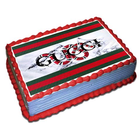 gucci edible cake toppers.